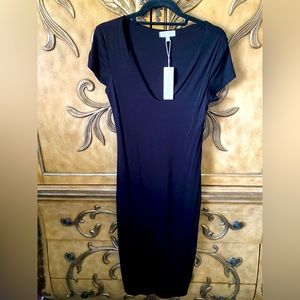 Adorable black casual dress ‘see you Monday’ weekend dress